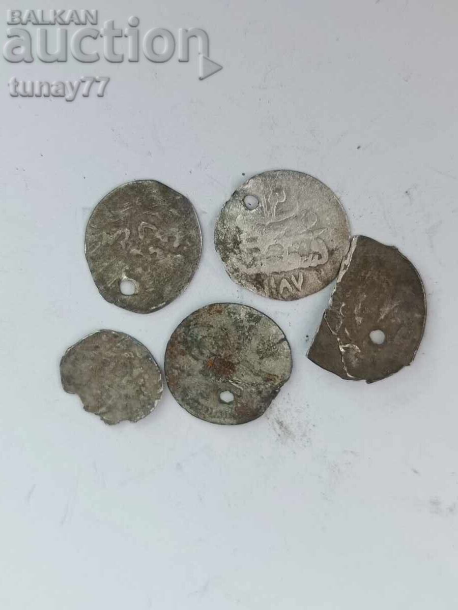 Lot of old silver Islamic coins for collection with price € 0.11 | 0.22 BGN