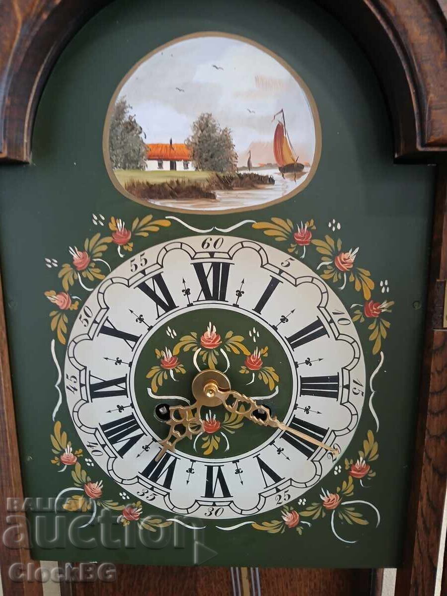 Long oak clock hand-painted dial with price € 57.56 | 112.58 BGN
