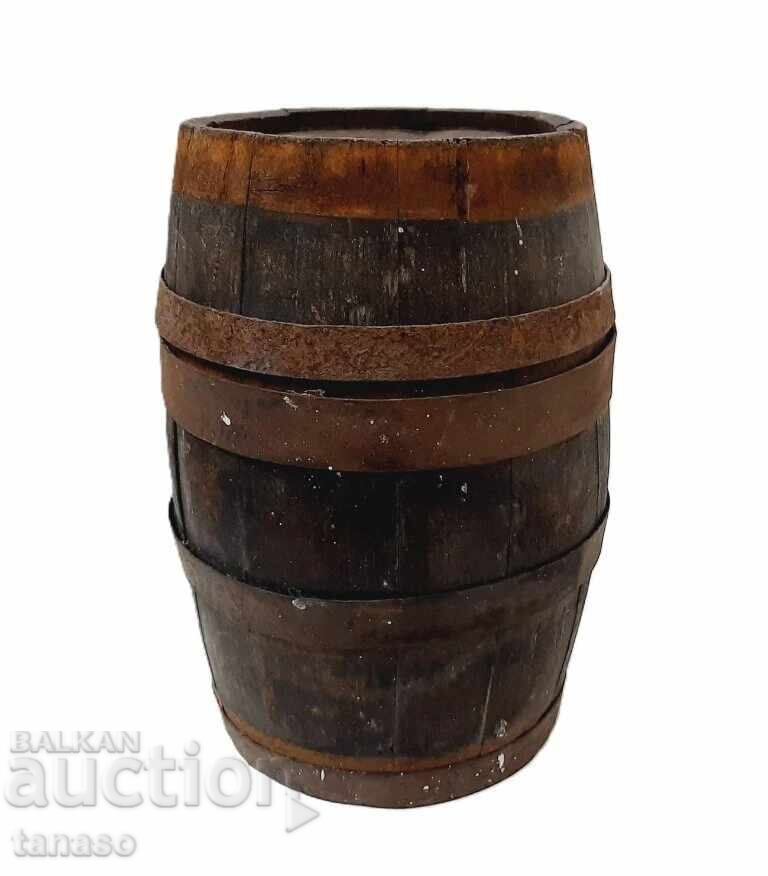 Licitație Butoi vechi din lemn, butoiaș, decor rustic