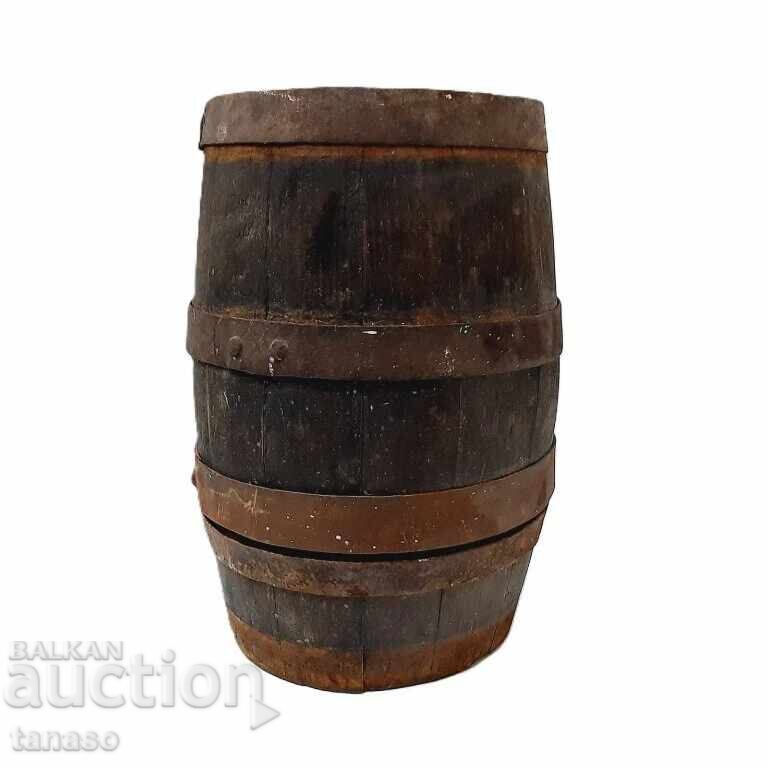 Butoi vechi din lemn, butoiaș, decor rustic - 5