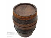 Antique wooden barrel, keg, rustic home decor