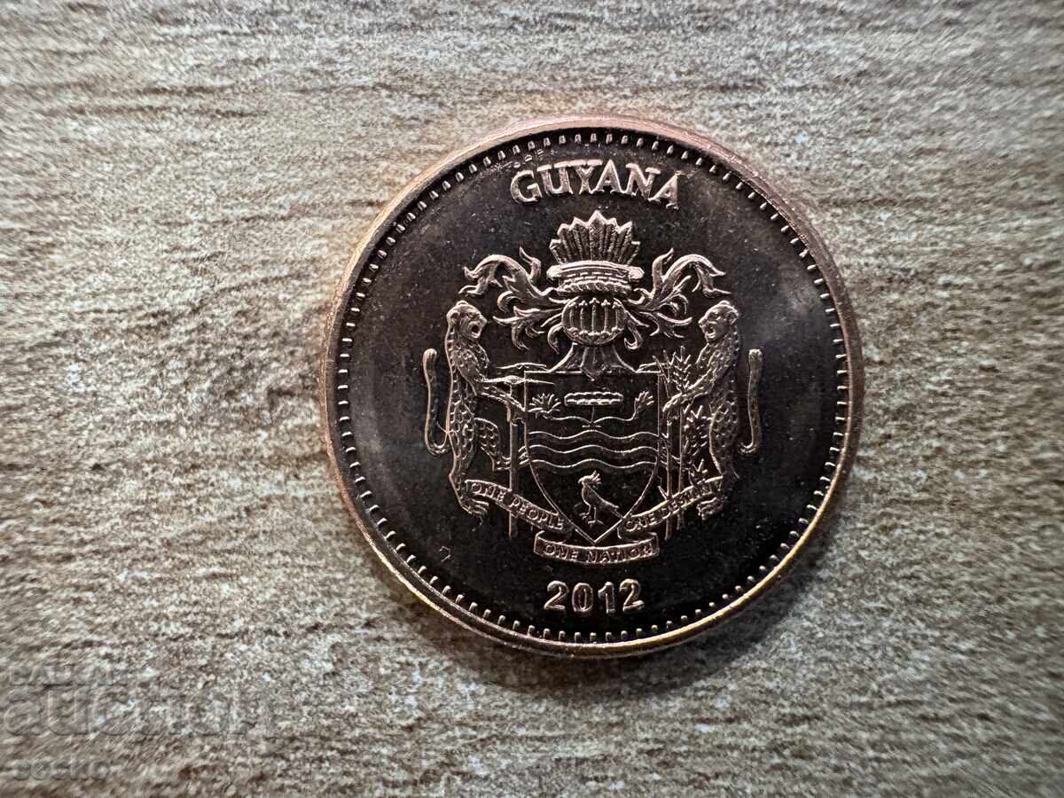 Guyana - 1 dolar (2012) cu preț € 0.60 | 1.17 BGN