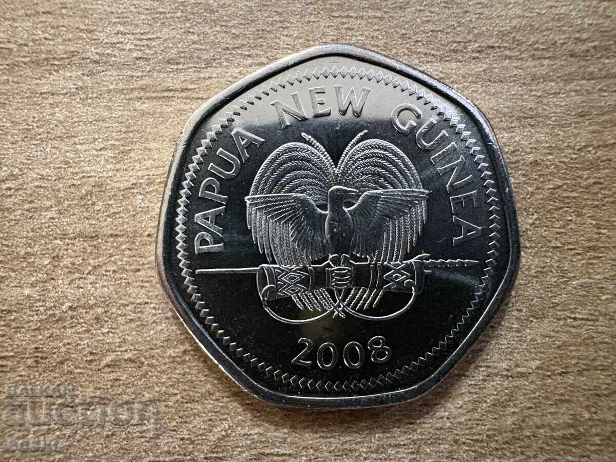 Papua Noua Guinee - 50 toea (2008) - 35 g. Bank of Papua cu preț € 2.80 | 5.48 BGN Papua Noua Guinee - 50 toea (2008) - 35 g. Bank of Papua cu preț € 2.80 | 5.48 BGN