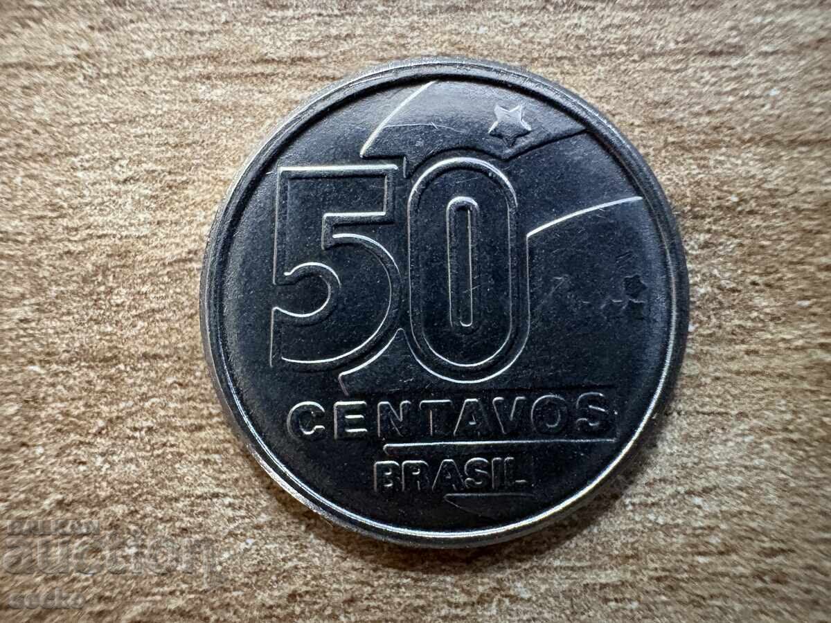 Brazilia - 50 centavos (1989)