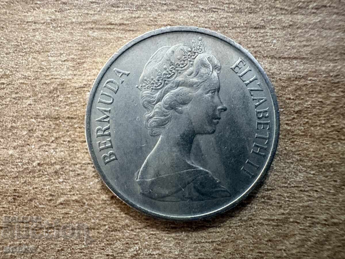 Bermuda - 25 cenți (1970) cu preț € 0.80 | 1.56 BGN