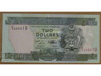 2 ДОЛАРА 1997 година, СОЛОМОНОВИ ОСТРОВИ - UNC