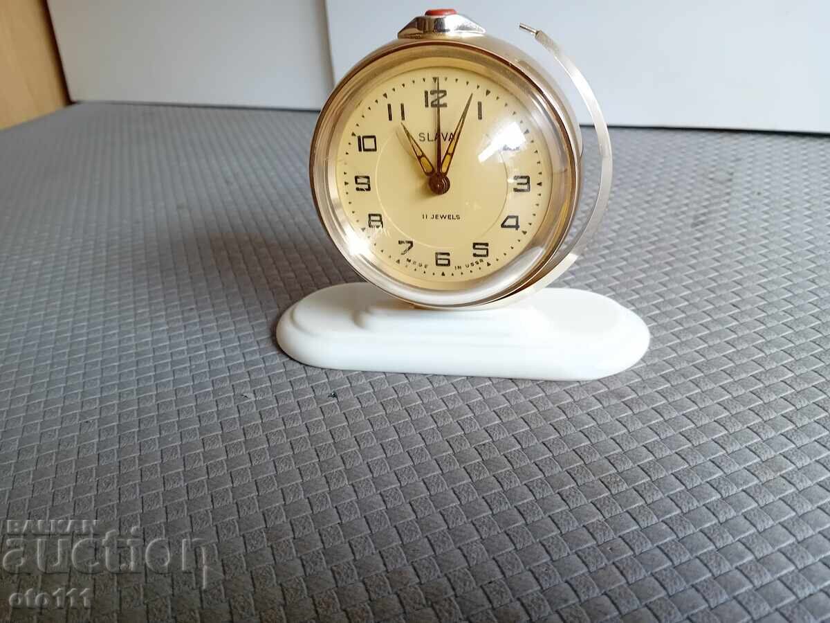CLOCK ALARM GLORY GLOBE - USSR with price € 20.00 | 39.12 BGN CLOCK ALARM GLORY GLOBE - USSR with price € 20.00 | 39.12 BGN