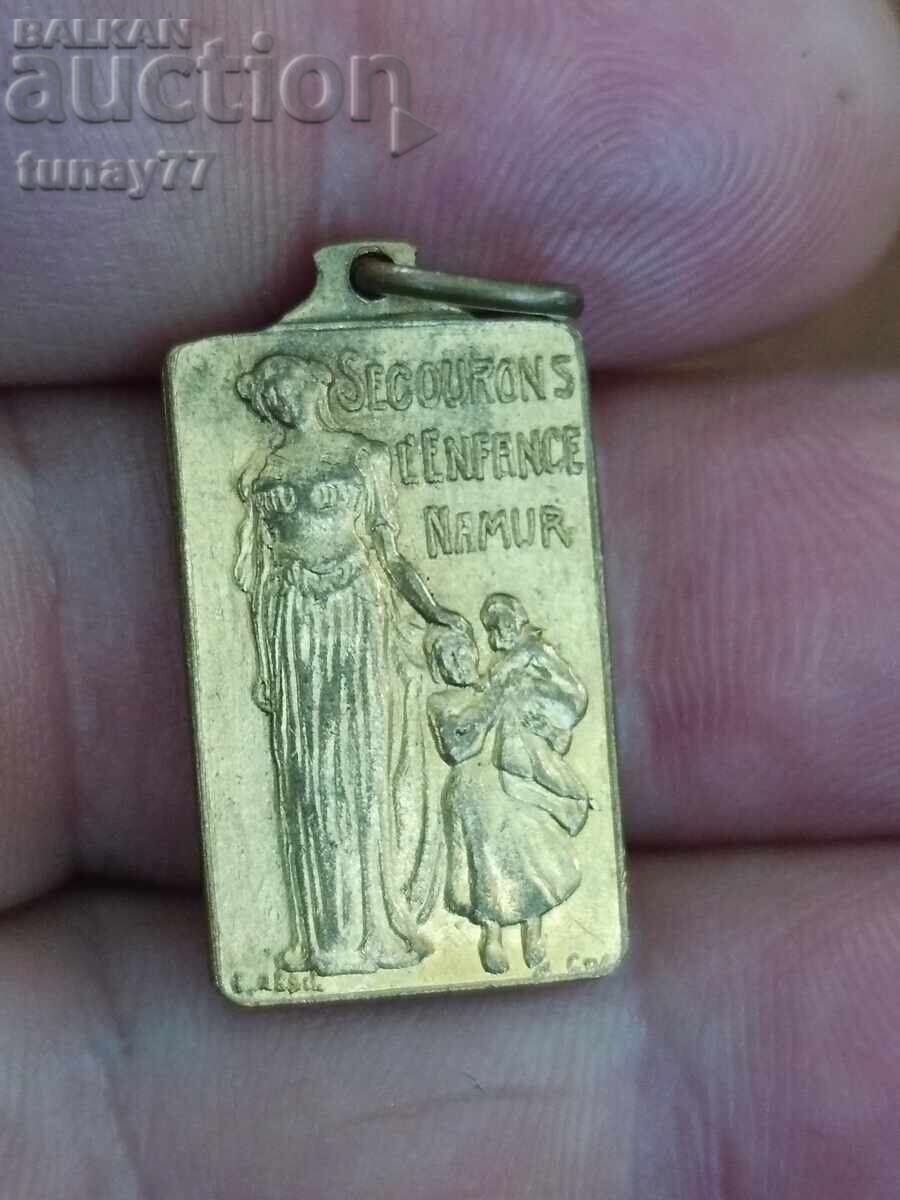 Παλιό θρησκευτικό μενταγιόν