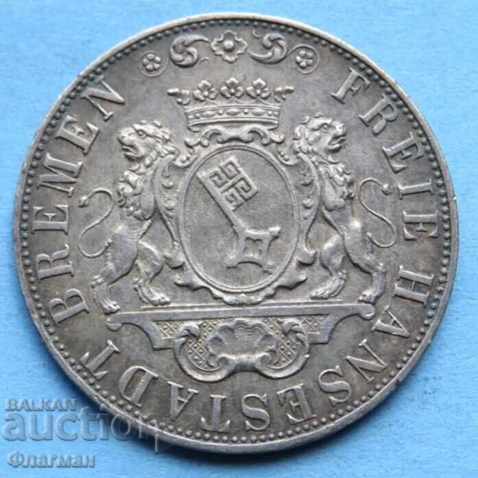 Βρέμη 36 Grote / 1/2 Τάληρο / 1846 με τιμή € 220.00 | 430.28 BGN