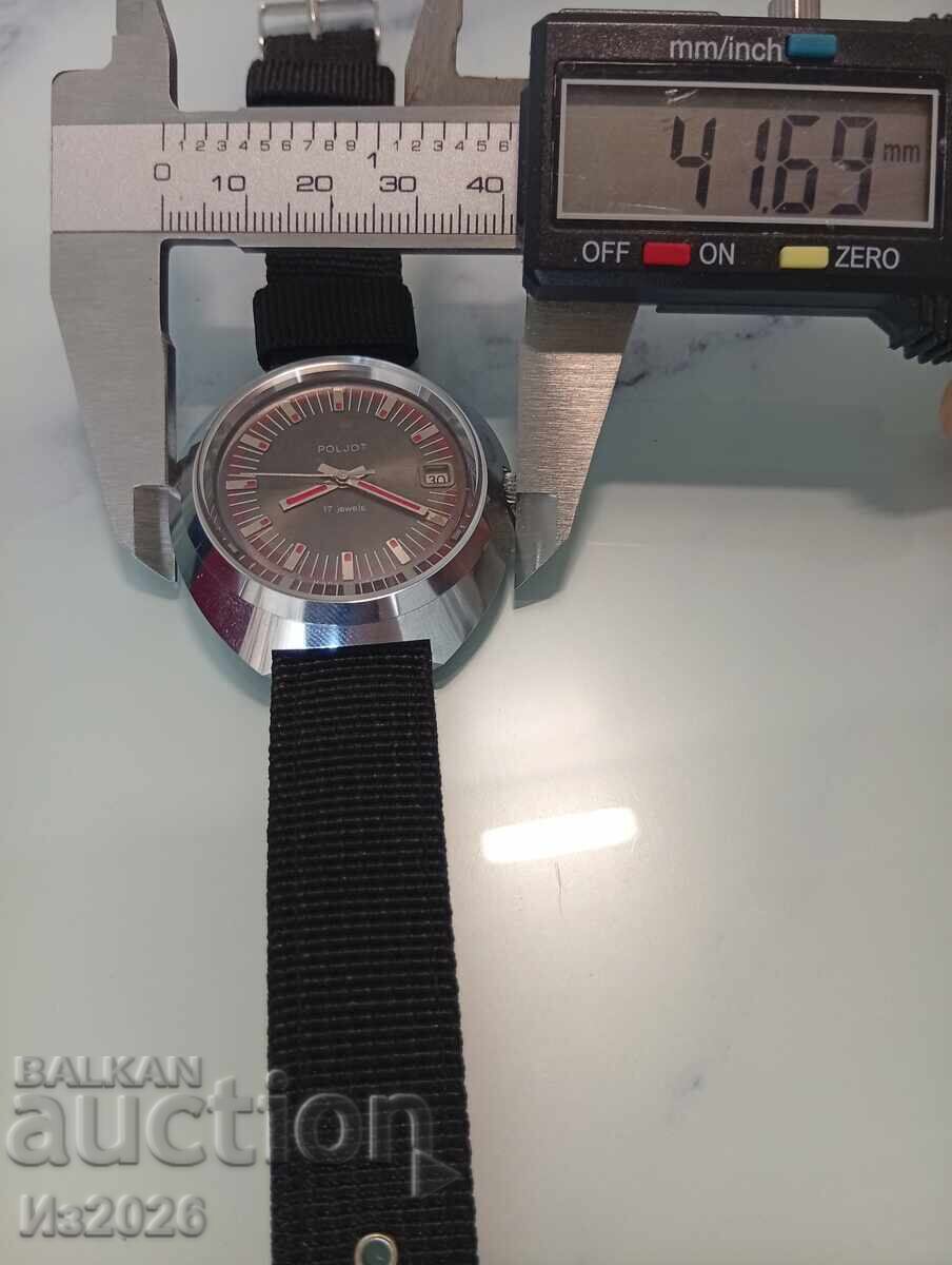 Ceas rusesc bărbătesc de mână POLJOT - 6