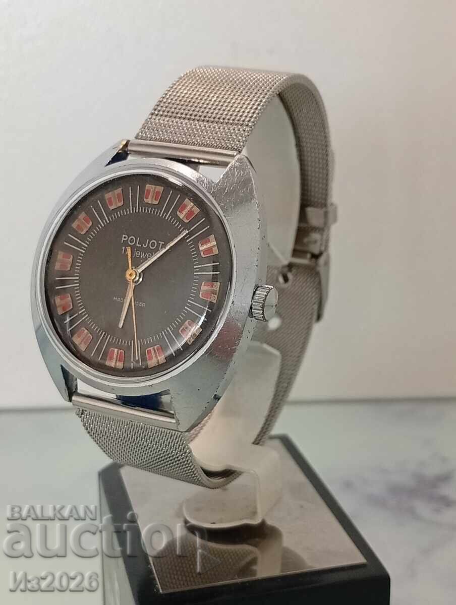 Russian men's wristwatch POLJOT with price € 40.00 | 78.23 BGN Russian men's wristwatch POLJOT with price € 40.00 | 78.23 BGN