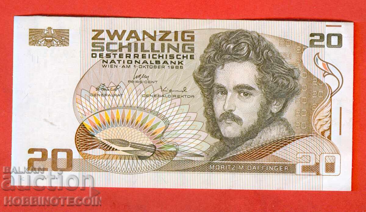 AUSTRIA 20 Șilingi emisiune 1986 NOU UNC cu preț € 9.99 | 19.54 BGN AUSTRIA 20 Șilingi emisiune 1986 NOU UNC cu preț € 9.99 | 19.54 BGN