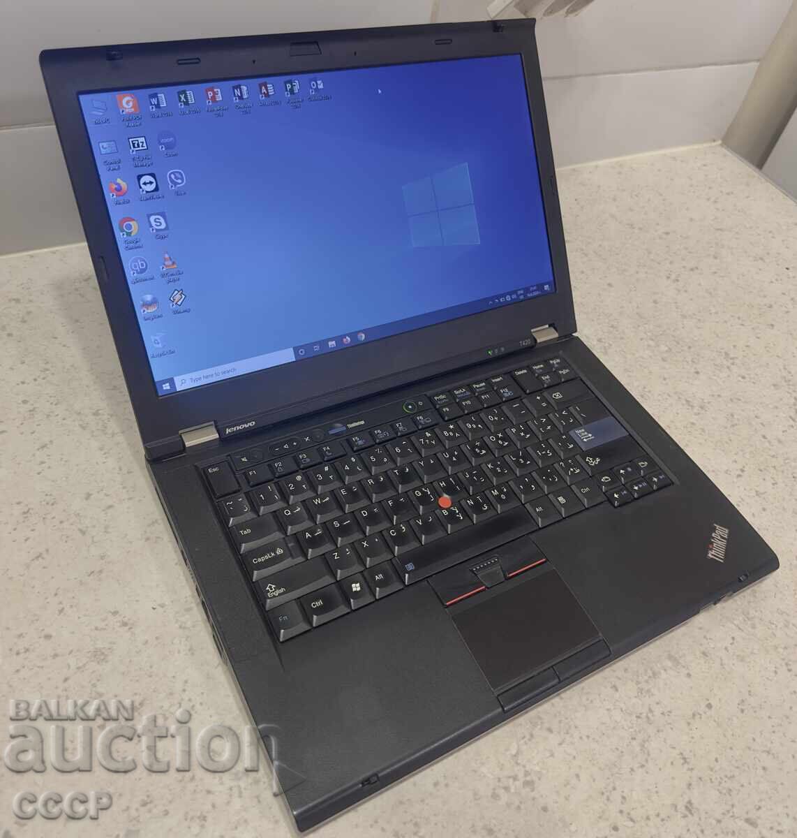 Excelent! Intel i5 / 8 RAM / 128 SSD / ThinkPad Lenovo cu preț € 57.51 | 112.48 BGN Excelent! Intel i5 / 8 RAM / 128 SSD / ThinkPad Lenovo cu preț € 57.51 | 112.48 BGN