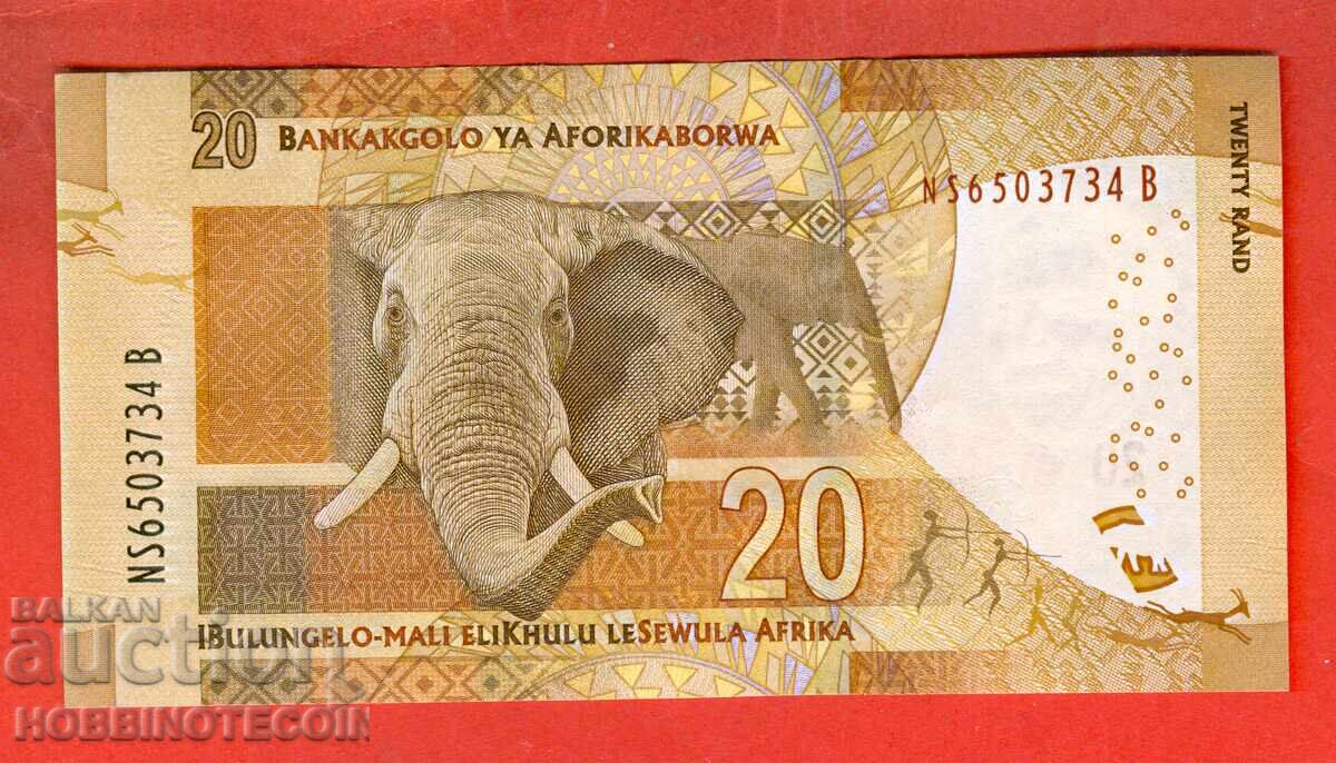 AFRICA DE SUD SOUTH AFRICA 20 Rand emisiunea 2012 NOI UNC