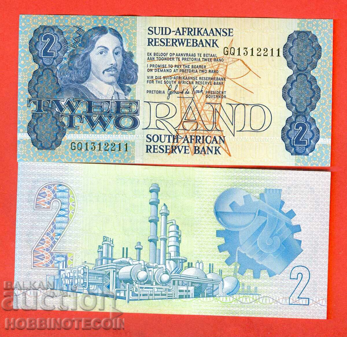 AFRICA DE SUD SOUTH AFRICA 2 Rand emisiune 1981 NOU UNC