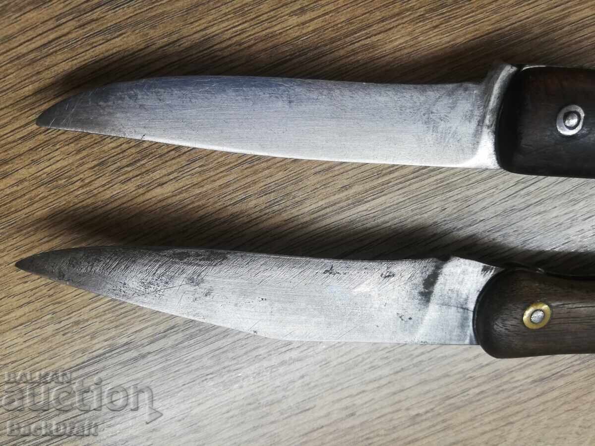 Lot de cuțite de buzunar pliabile vechi, cuțit, lamă, briceaguri - 6