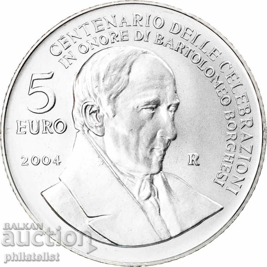 Auction  San Marino 2004 - Mint Euro set + 5 Euro, 9 coins BU