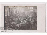 Fotografie atelier școală feroviară Sofia anii 1920 /74820