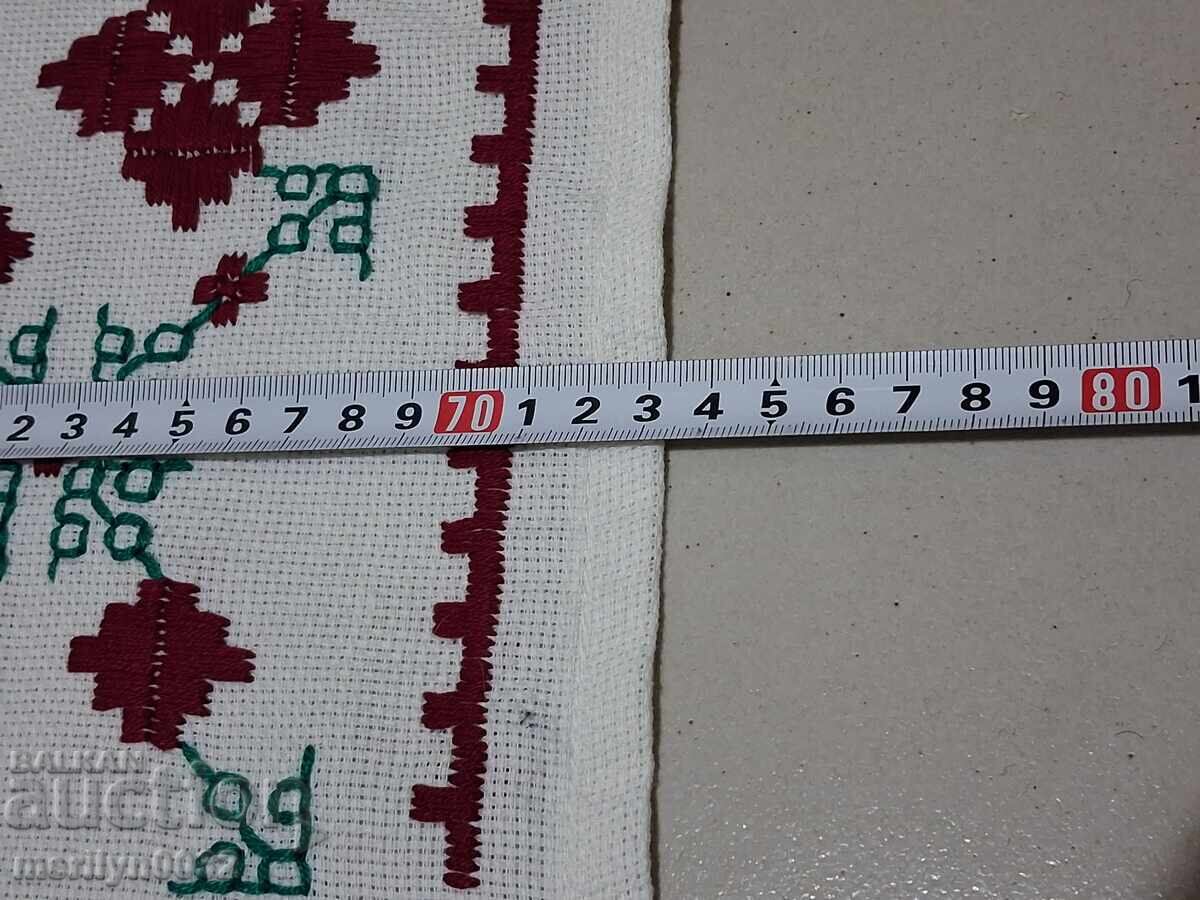 Delivery of Old embroidered check, tablecloth, milo, Bulgarian embroidery Delivery of Old embroidered check, tablecloth, milo, Bulgarian embroidery