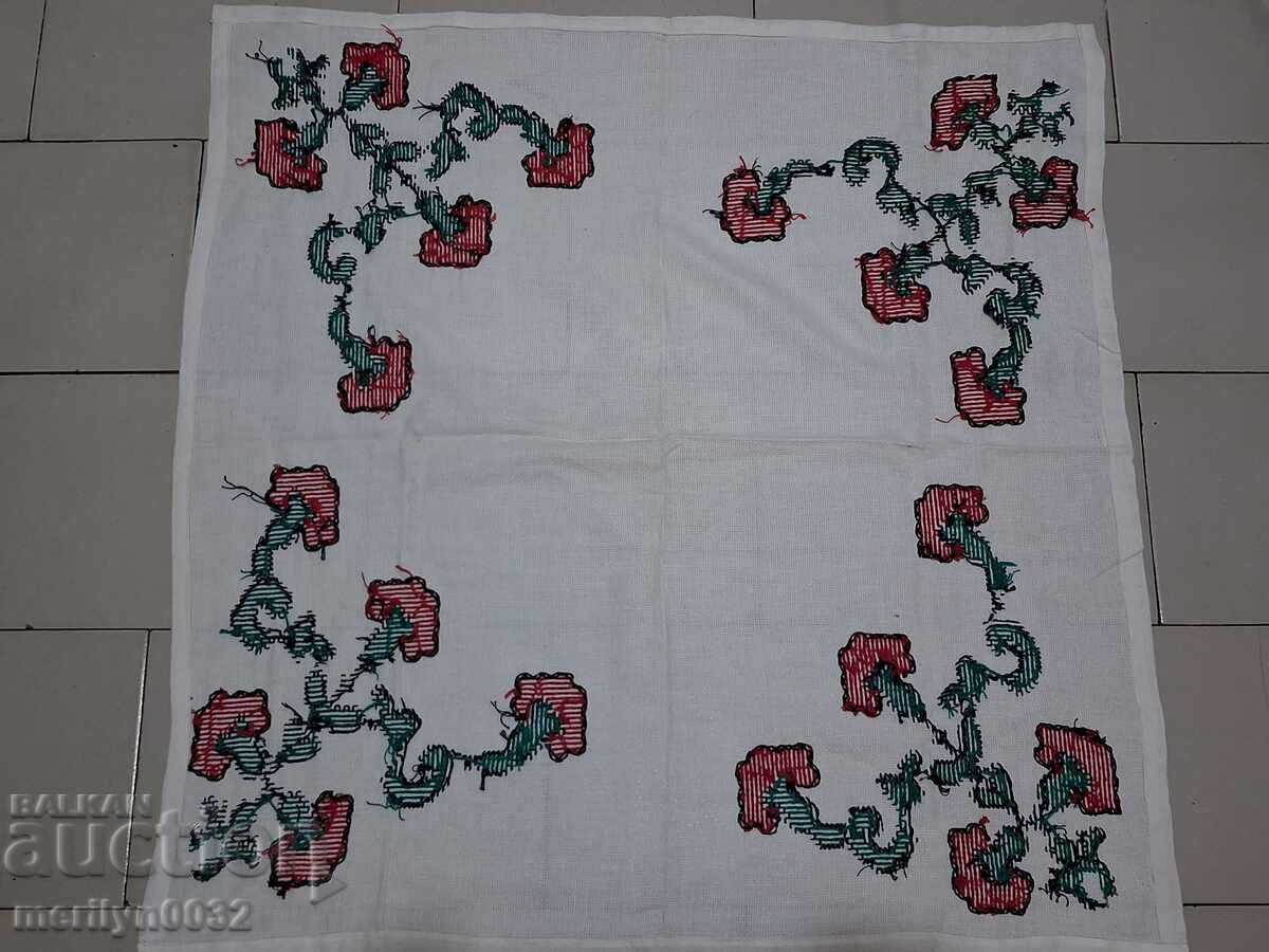 Cec brodat vechi, fata de masa, milo, broderie bulgara - 6