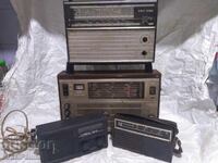 Lot of retro radios. For collection / decoration
