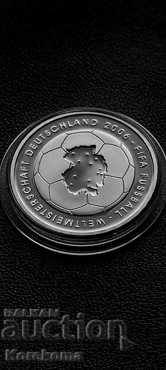 10 Euro Mondial 2006-FIFA-Silver from 1st BGC. Read the description!