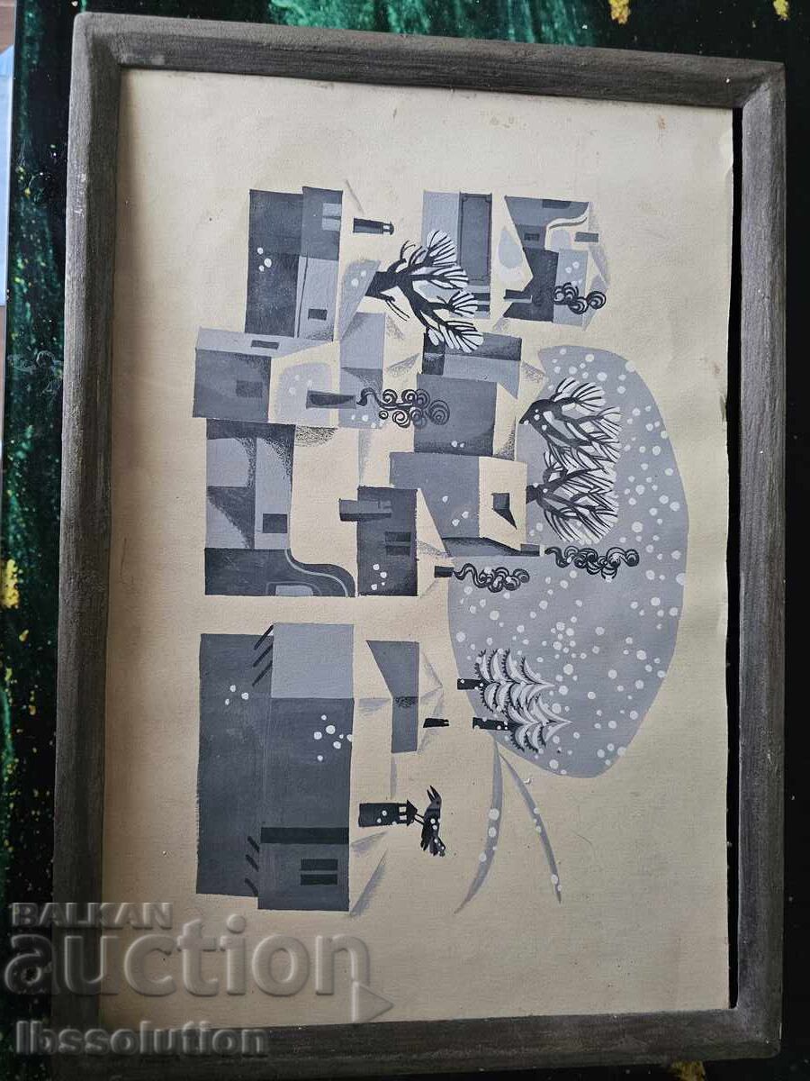 Hristo Todorov 1935-2015 Lot 2 tablouri