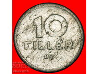Ⰶ BIG COMMUNIST DOVE (1950-1966): HUNGARY ★ 10 FILLERS 1960!