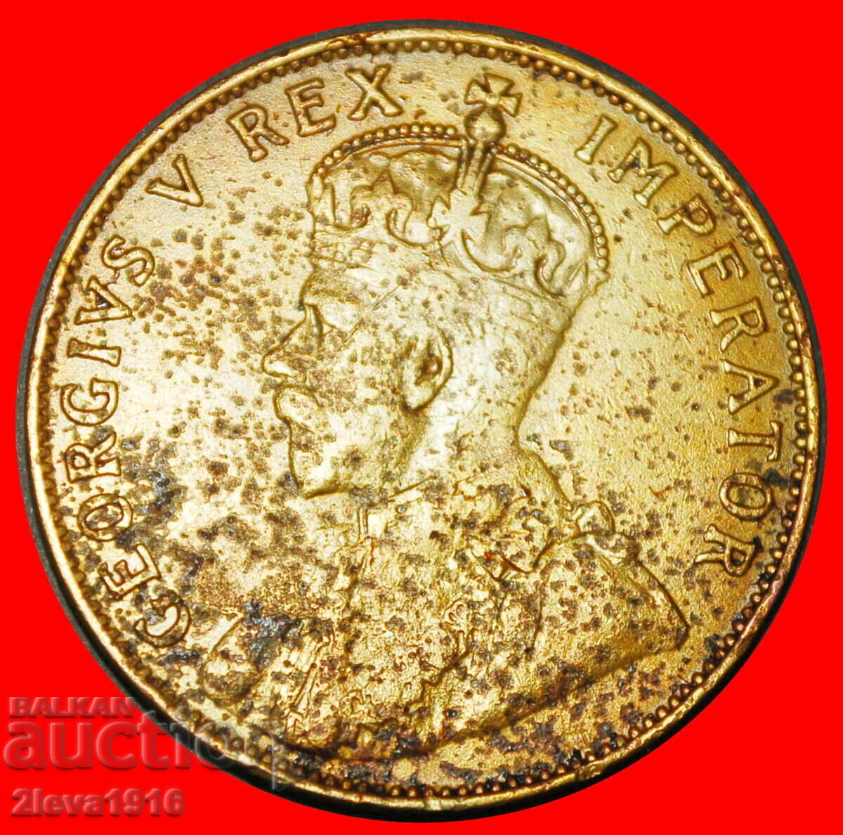 Ⰺ MAREA BRITANIE (1922-1931): CIPRU★ 1/2 PIASTRU 1931 RARITATE cu preț € 134.95 | 263.94 BGN