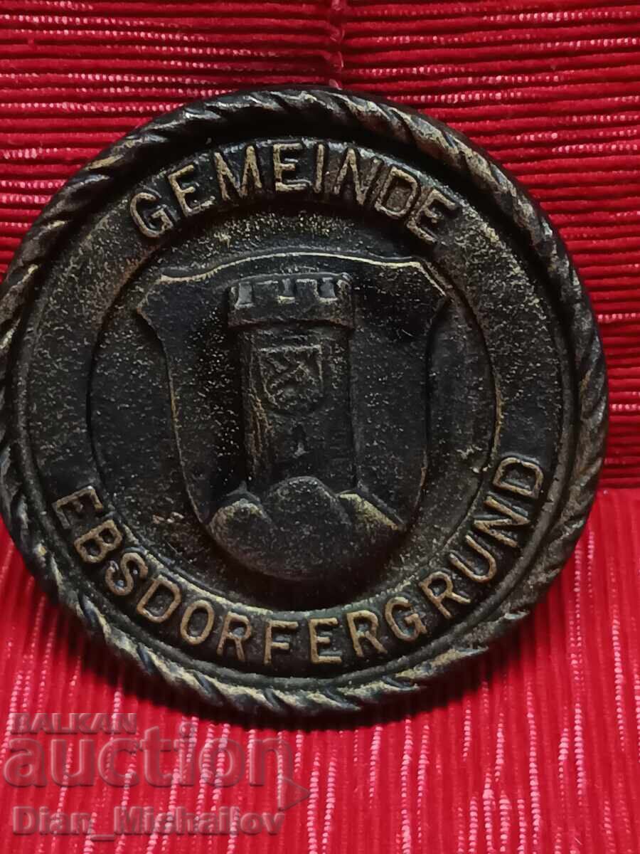 Χυτοσίδηρη Πλακέτα του Δήμου Gemeinde με τιμή € 10.00 | 19.56 BGN