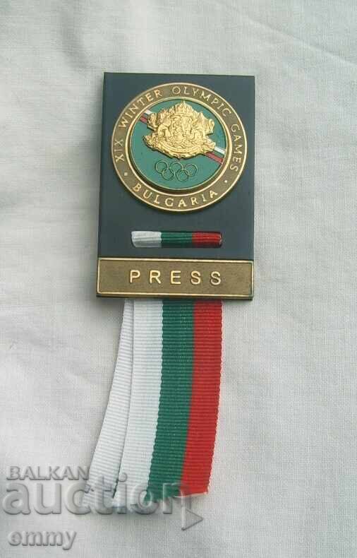 Insigna Olimpiadei, Jocurile Olimpice din Salt Lake City 2002 cu preț € 80.00 | 156.47 BGN