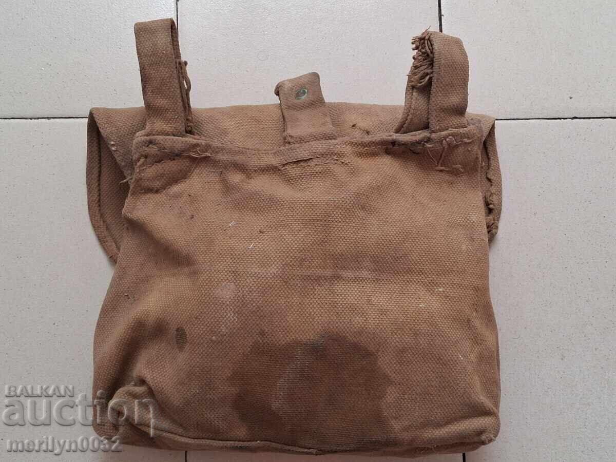 Τσάντα για παξιμάδια κουτάλια πιρούνια Στρατός Βουλγαρίας Β' ΠΠ ΠΡΩΤΟΤΥΠΟ - 6