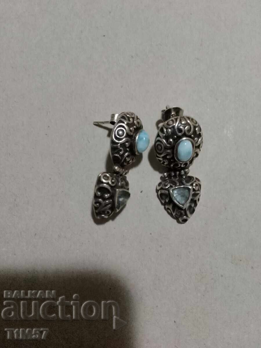 Livrarea Cercei larimar natural