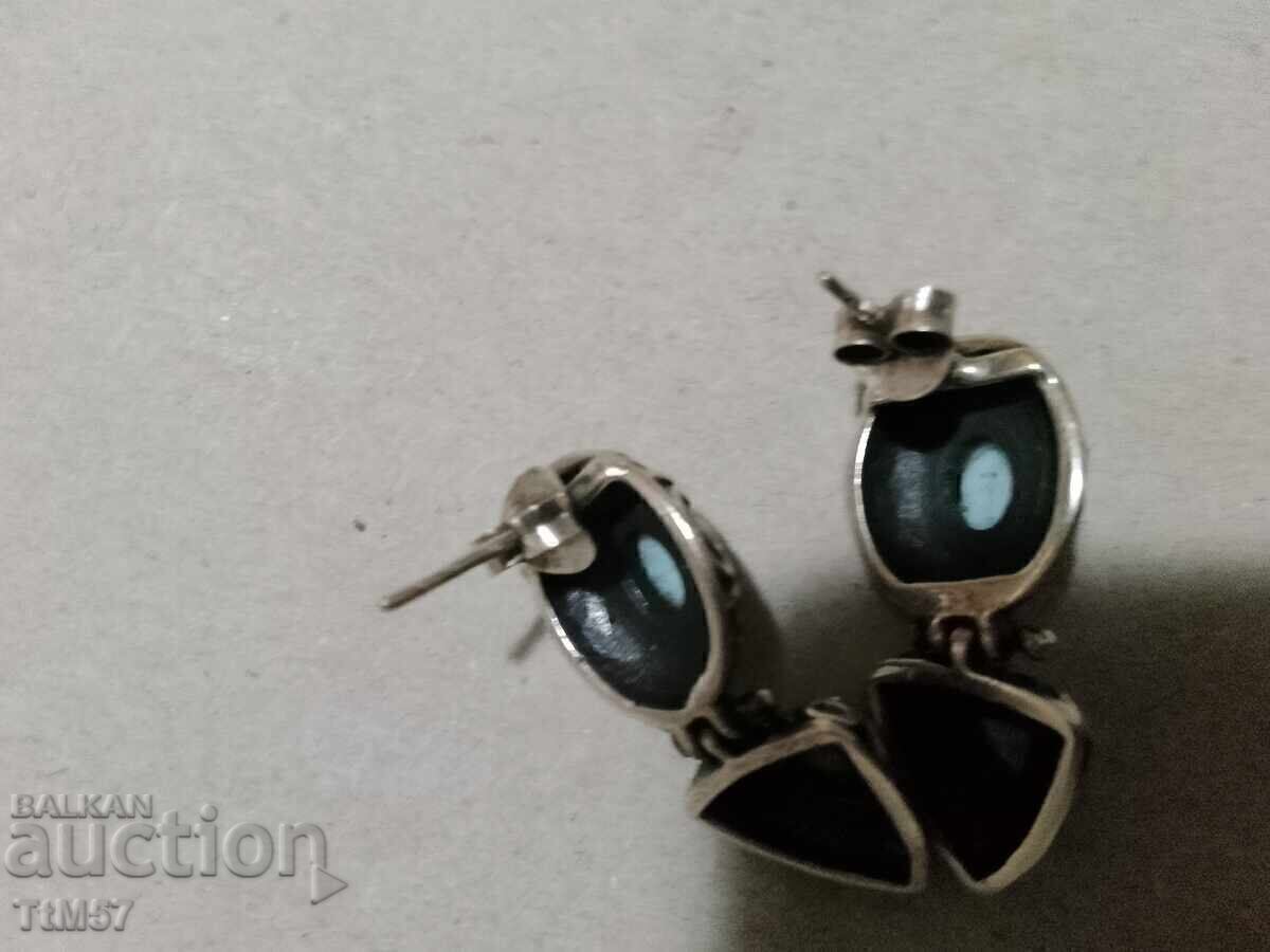 Cercei larimar natural - 6