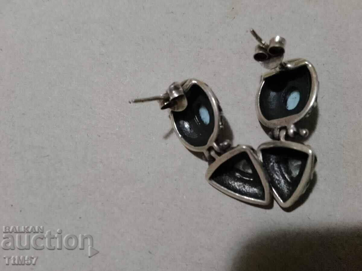 Cercei larimar natural - 7