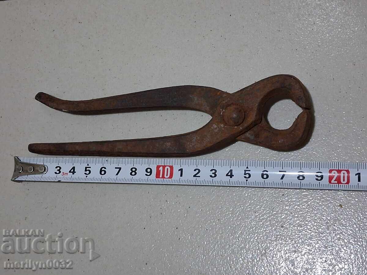 Παράδοση Παλιά πένσα κελεπέρι σφυρήλατο σίδερο