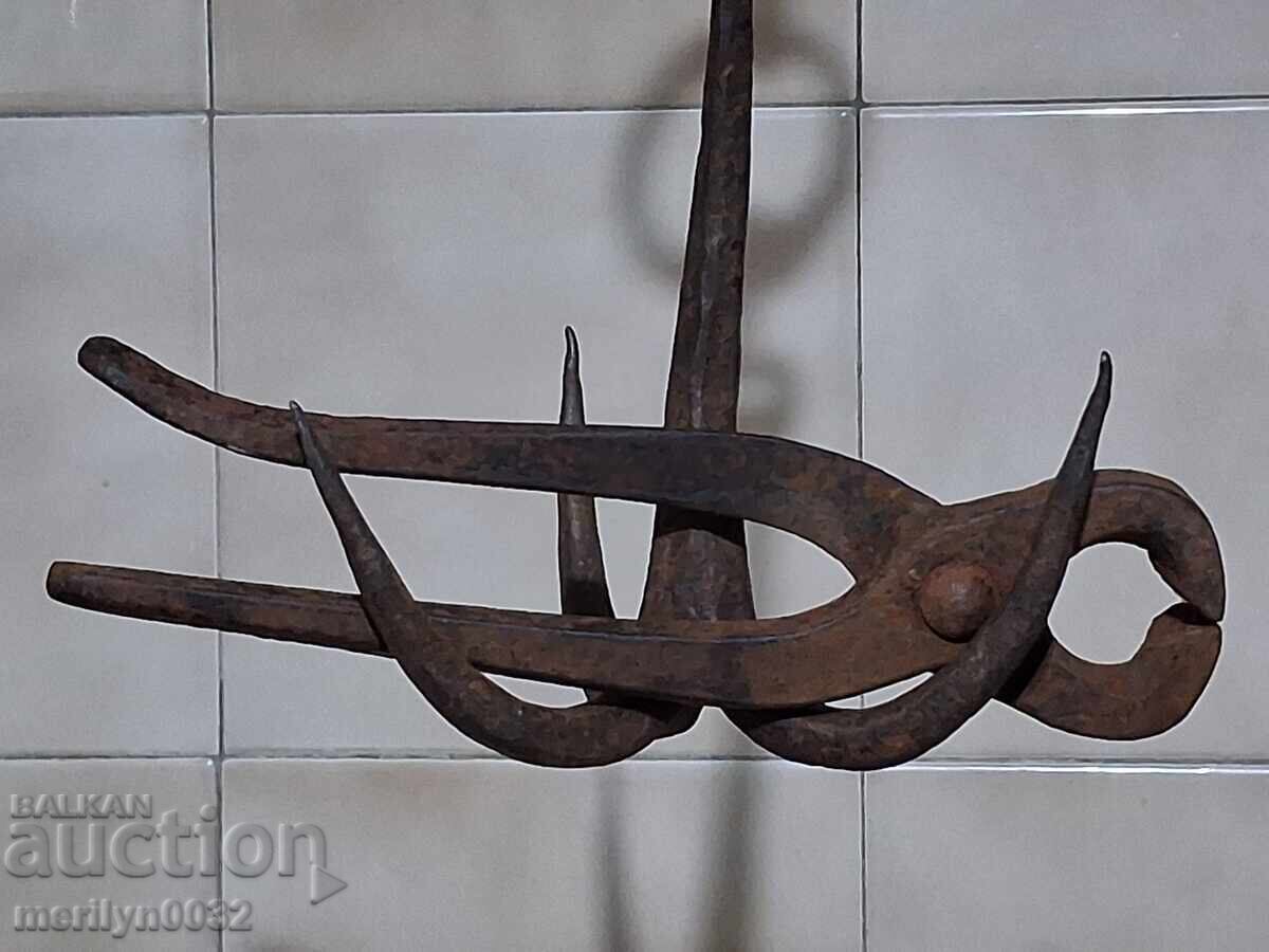 Παλιά πένσα κελεπέρι σφυρήλατο σίδερο