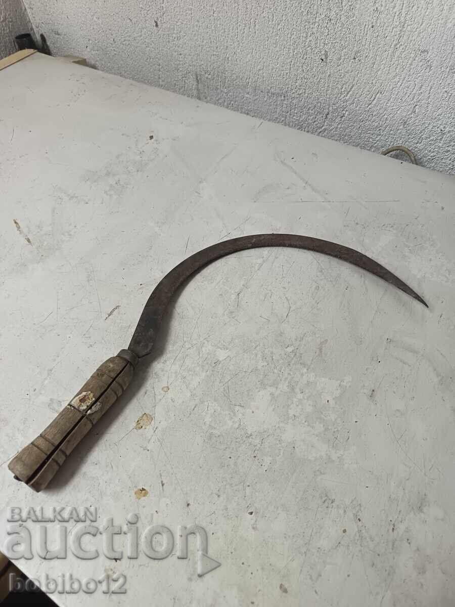 Vintage reaping sickle - 6