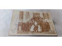 Fotografie Varna Bolnavi și asistente medicale într-o pensiune 1918
