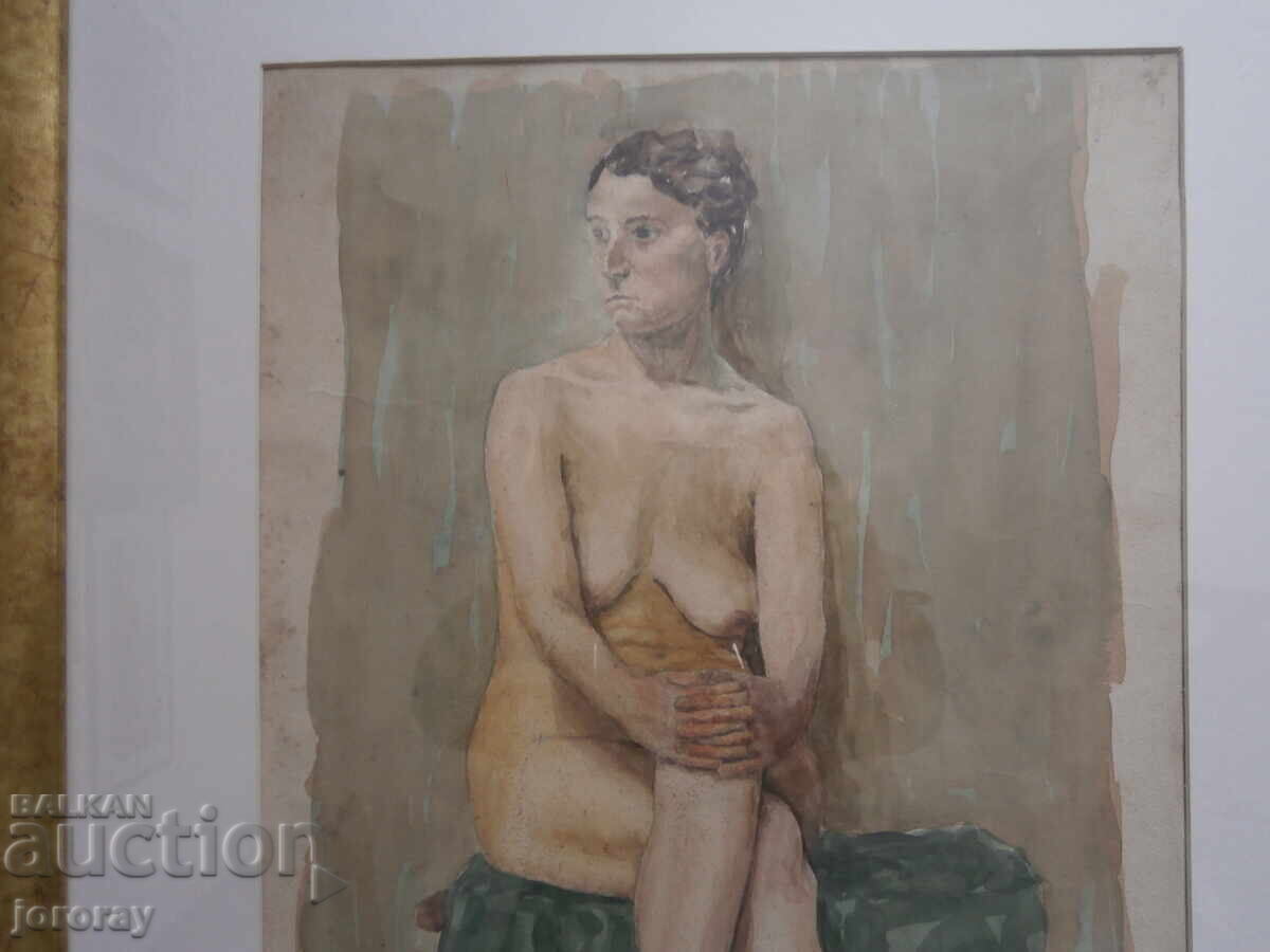 Auction  Watercolor by Hr. Lozev