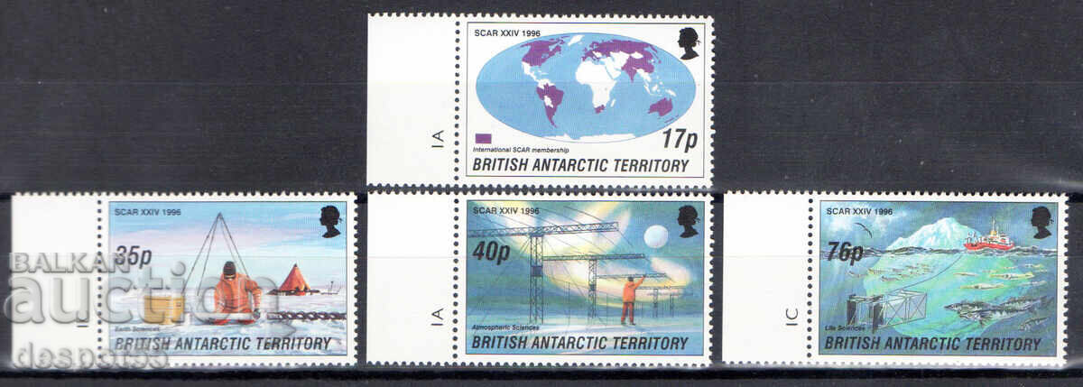 1996. Brit. Antarctica. Comitetul pentru cercetări antarctice