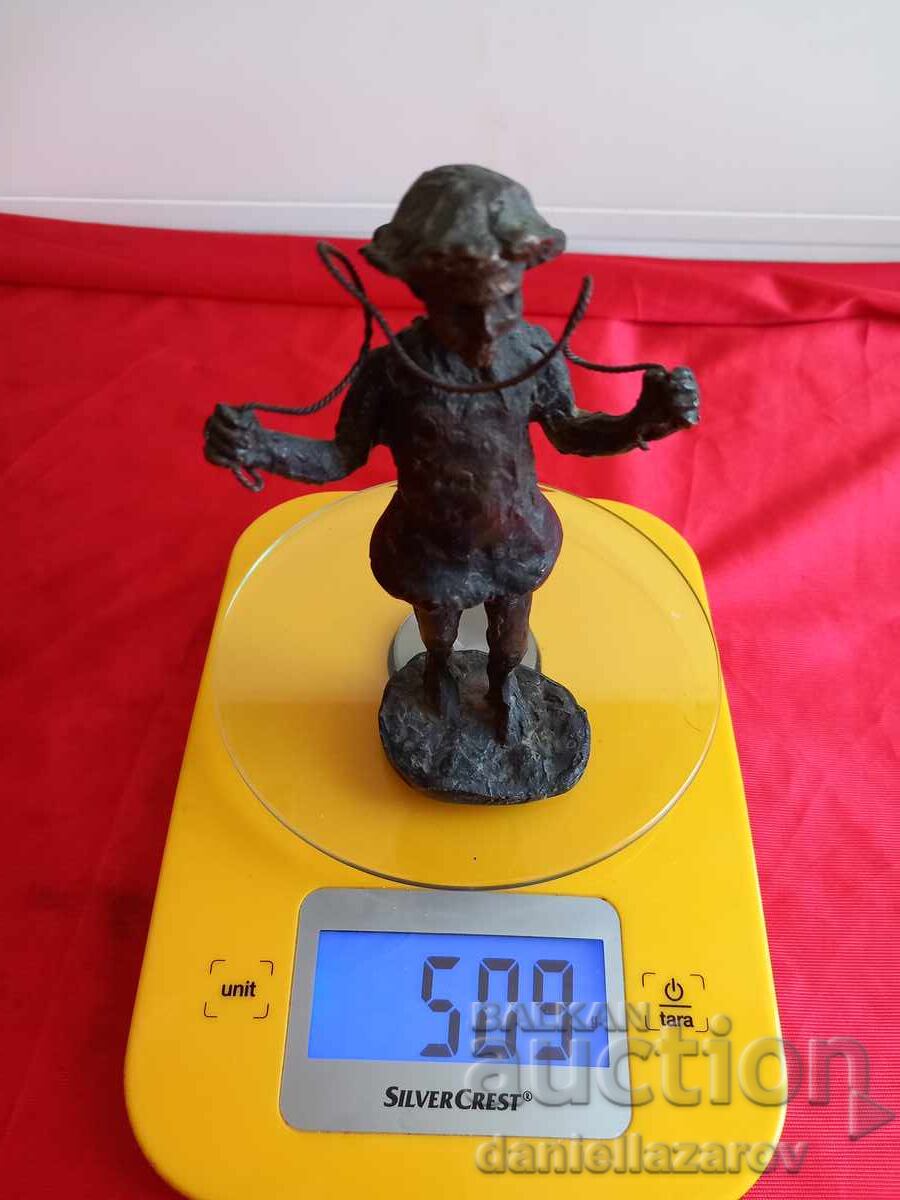 Astrid Veldhuyzen-Koppen, Sculptură din bronz Fată cu coardă 19 - 7