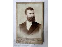 Fotografie veche pe carton Adolf Wolfram 1899