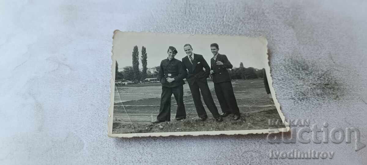 Photo Sofia Three young men 1937