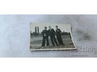 Photo Sofia Three young men 1937