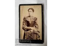 Old cardboard photo Carlo Albrecht