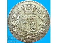 1/2 kreuzer 1866 Württemberg Germania Patină argint