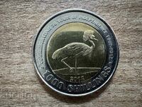 Uganda - 1000 șilingi (2012) - 50 de ani de independență