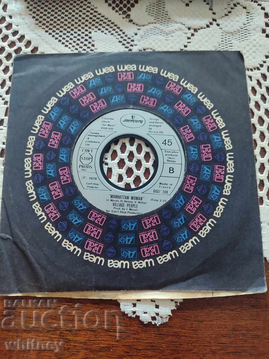 Small Vinyl Record Village People