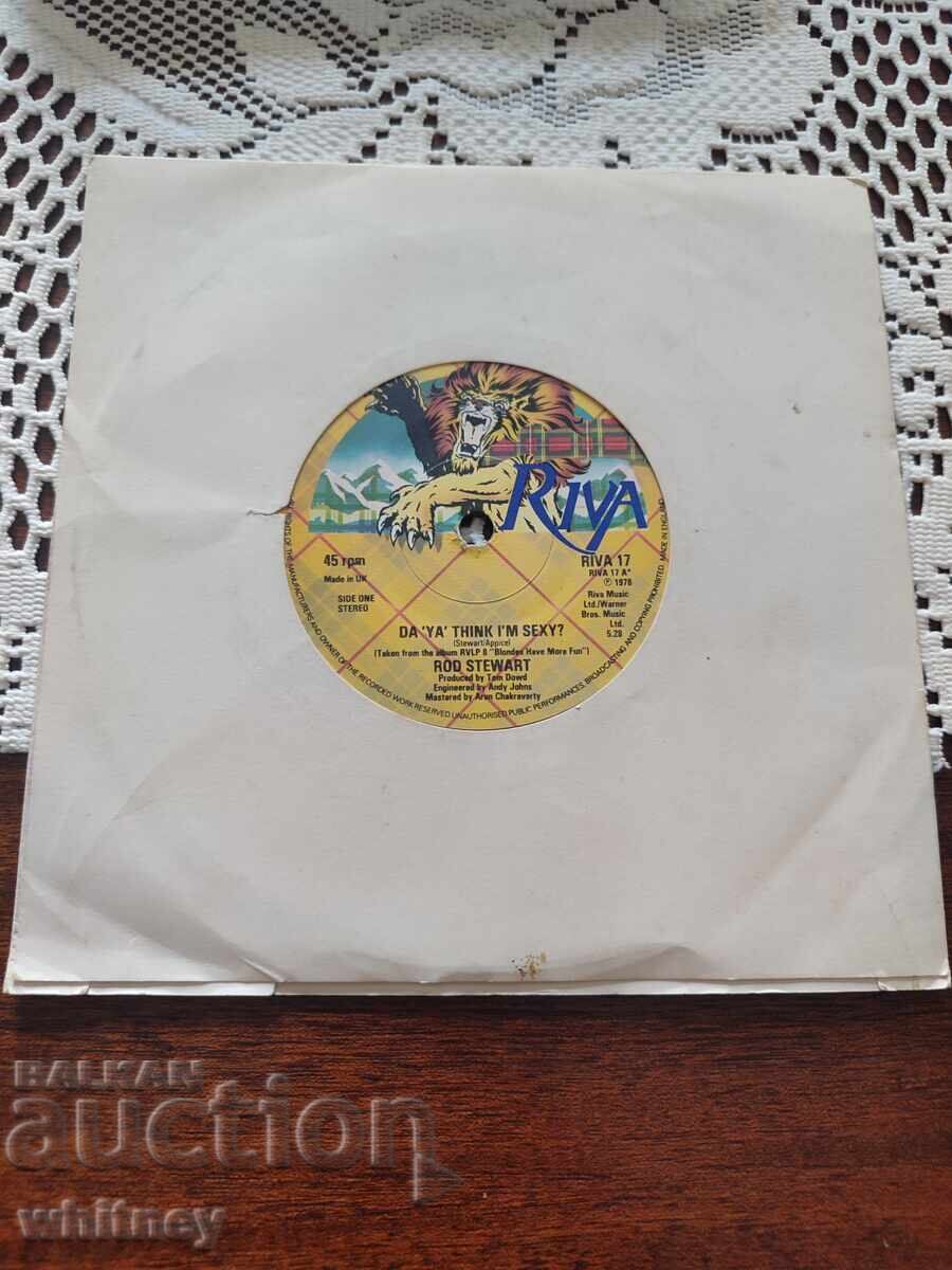 Disc de vinil mic Rod Stewart